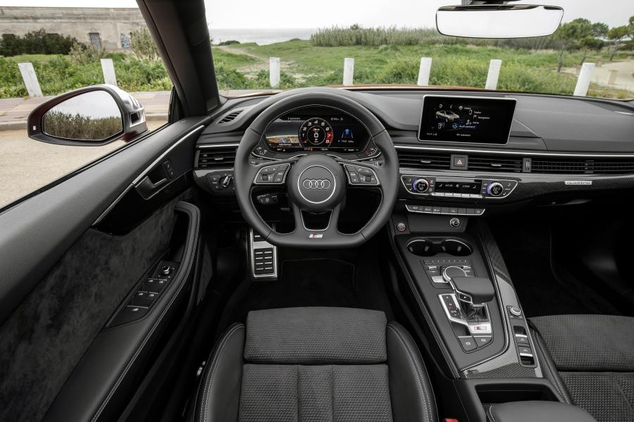 Торпедо Audi S5 Cabriolet 2017 года  (WW) (фото 31 из 53)